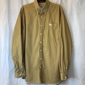CINCH  Men's Long Sleeve Button Down Western Rodeo Shirt Large